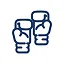Icone de luva de muay thai